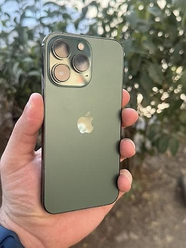 apple macbook: IPhone 13 Pro, 256 GB, Yaşıl, Face ID, Simsiz şarj, Zəmanət — 5