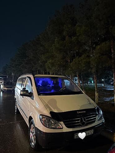 RAYONLARA SİFARİS Mercedes-Benz Vito miniven - Kuzov: ağ rəng, 5