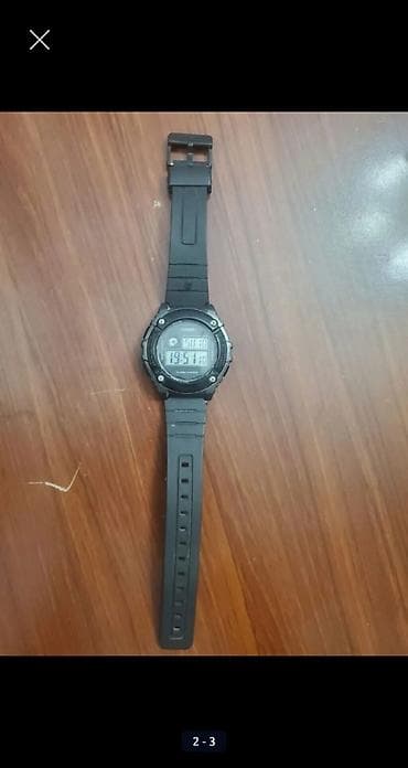saat casio: İşlənmiş, Qol saatı, Casio, rəng - Qara — 2