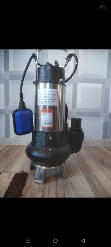 elektron metrə: Nasos, Kanalizasiya üçün, quraşdırılma Sualtı — 1