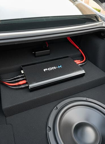 FOR-X XAE-4000.5 avtomobil gücləndiricisi - Sinif: Class AB Mosfet