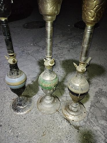 Aksesuarlar: Sulu qəlyan 6 ya 7 ədəddir əl gəzdirmək lazımdır işlək qəlyannan da — 3