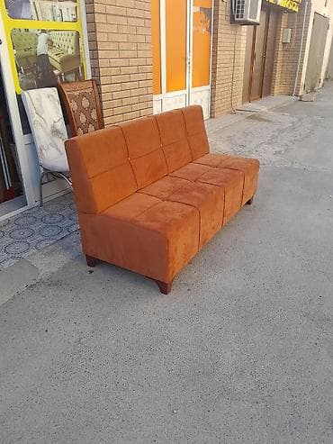 kafe divan: Mini-divan, Qonaq otağı üçün, Vеlur parça, Açılmayan — 2