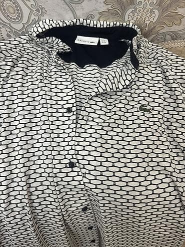 köyney: Köynək, Lacoste, XL, rəng - Ağ — 5