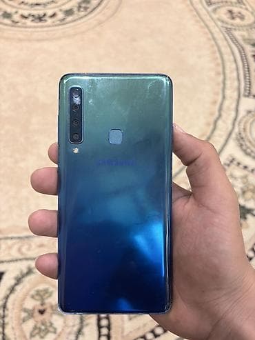samsung s7 tablet: Samsung Galaxy A9, 128 GB, rəng - Mavi, Barmaq izi — 1
