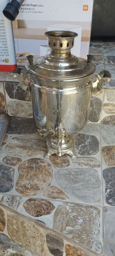 samovar satılır: Qədimi somavardir real alıcıya endirim edəcəm — 1