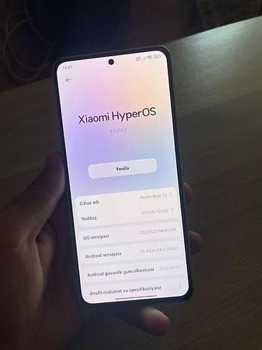 iphone 14 orginal: Redmi Note 13, 128 GB, rəng - Yaşıl — 1