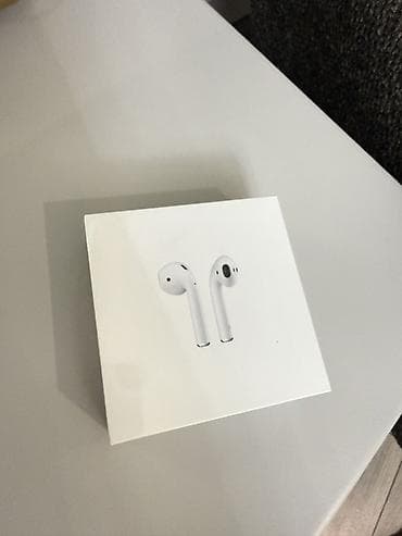 Apple AirPods orjinal (apple magazalarindan alinib) Xüsusiyyətlər: -