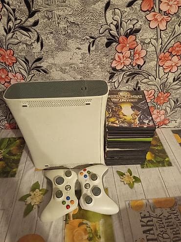 Xbox 360 oyun konsolu paketi - Model: Xbox 360 (ağ korpus) -