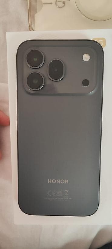 honor x8d: Honor 256 GB, rəng - Qara, Barmaq izi — 8