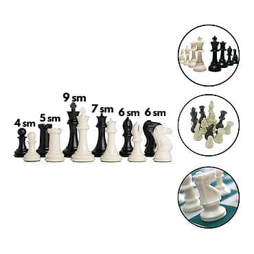 Şahmat daşları (Plastik) 🪪 şəxsi̇yyət vəsi̇qəsi̇ i̇lə kredi̇t ( 3 -18