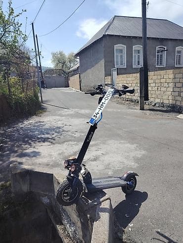 электро самокат купить в баку: Elektrik skuter – güclü işıqlanma və tam yol rahatlığı - Güclü ikili — 4