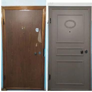 Metall giriş qapılarının dekorativ bəzədilməsi və yenilənməsi xidməti