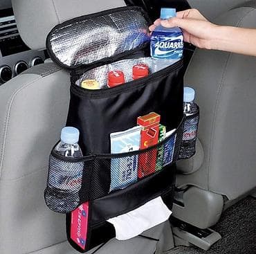 bil: Avtomobil üçün oturacaq arxası organizer hd-049183 Avtomobildə su — 3