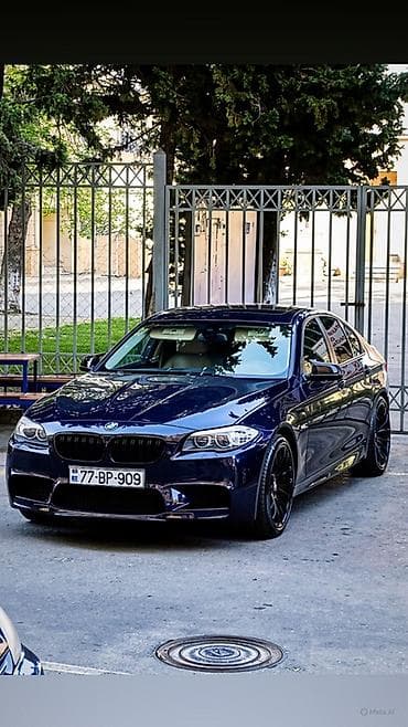 x5 bmw 2004: BMW 5 Series F10 – 528i - Kuzov: sedan, F10 kasa - Rəng: tünd göy — 2