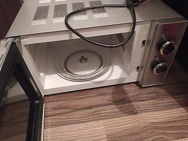 pizza sobası: Mikrodalğalı soba Hoffmann, Ayrıca dayanan, Mikrodalğalar ilə, rəng - Gümüşü — 4