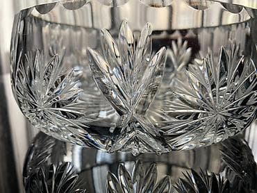 aksesuar qabi: Temiz xrustal vaza. 🌺21/9 — 2