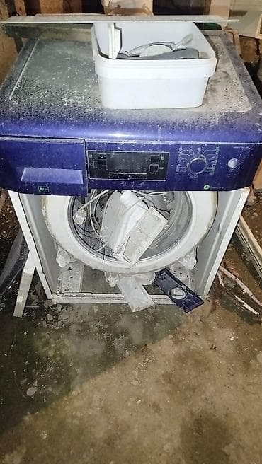 Paltar tikişi: Paltaryuyan maşın – ehtiyat hissələri üçün - Ön yükləməli model — 1