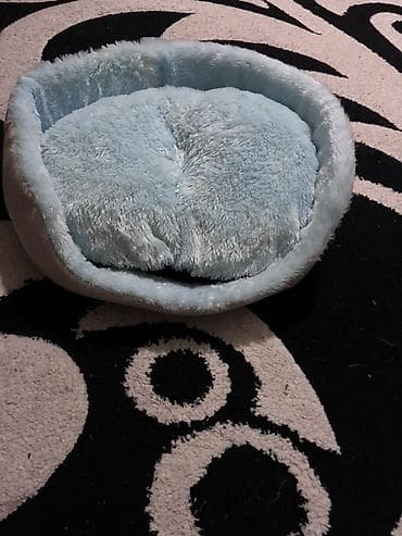 Ev heyvanı üçün yumşaq yuva tipli yataq - Dairəvi forma, yüksək