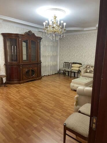 аренда дома на длительный срок: Təmirli, hər bir şəraitli,domofon mövcutdur. Terassası var. Qış — 12