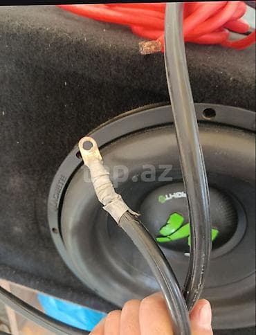 Satılır: avtomobil üçün bass qutu + monoblok gücləndirici seti snur — 4