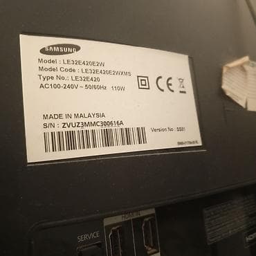 Samsung 32" LCD Televizor – Model: LE32E420E2W - Ekran: 32 düym, LCD — 2