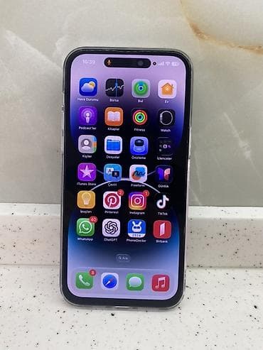 a14 ikinci el: IPhone 14 Pro Max, 256 GB, Qara, Zəmanət, Barmaq izi, Face ID — 1