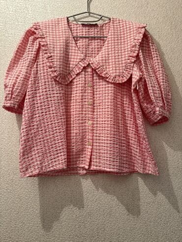 Личные вещи: İki ədəd qadın köynəyi dəsti 1) Ağ klassik köynək - Uzunqol, düyməli — 2