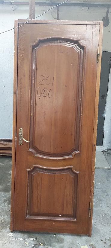 taxtadan: İşlənmiş Otaq qapısı Zamok ilə, Zəmanətsiz, Ödənişli çatdırılma — 2