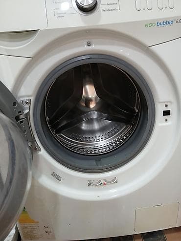 Автоуслуги: Samsung paltaryuyan maşın – ön yükləməli, Eco Bubble texnologiyalı, 6 — 2