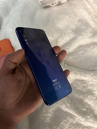 samsung tab7 lite: Redmi Note 7, 64 GB, rəng - Göy, Barmaq izi, Face ID — 10