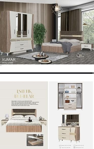 İkinəfərlik çarpayı, Dolab, Termo, Tumba, Yeni