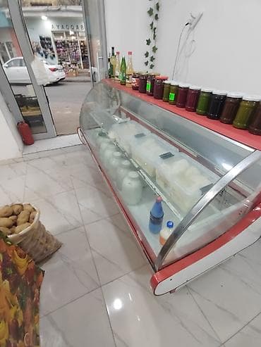 Холодильное оборудование: Sərinləşdirici vitrin soyuducu – mağaza, kafe, ət/süd və delikates — 1