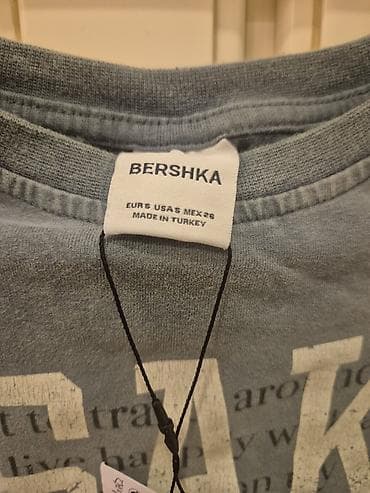 xez: Bershka uzunqollu crop köynək - Brend: Bershka - Ölçü: EUR S / USA S — 1