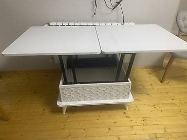 yemek qabı: Jurnal masası, Transformer, MDF, Dördbucaq masa — 1