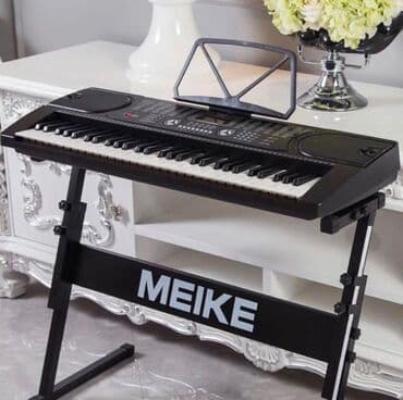 Meike sintezator Model: MK-2089 LCD displey • Səslər: 255 • Ritmlər