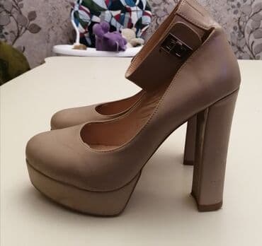 mimy ortopedik ayakkabı: Tuflilər, Ölçü: 37, rəng - Bej, İşlənmiş — 1