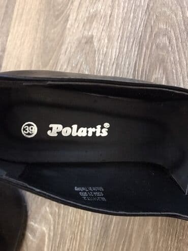 ботильоны высокий каблук: Brend: Polaris Model: Klassik qadın tuflisi - Rəng: qara, parlaq - — 10