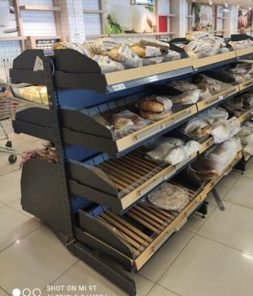 şuşə vitrin: Çörək və şirniyyat vitrini 2 tərəfli,3 mod — 1