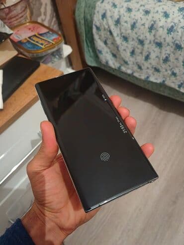 samsunk note 10: Samsung Note 10 Plus, 256 GB, rəng - Qara, Sensor, Barmaq izi, Simsiz şarj — 10