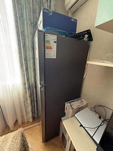 ps4 satisi: 2 qapılı Samsung Soyuducu Satılır, rəng - Boz — 1