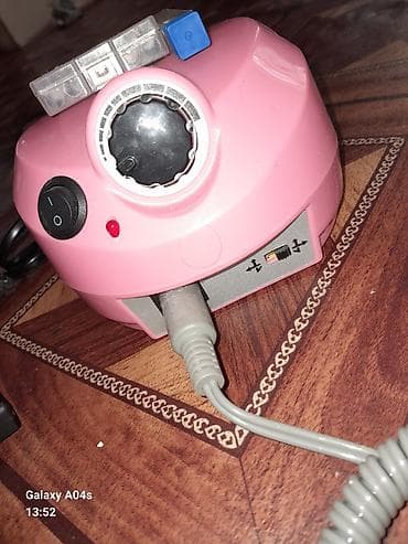 Biznes üçün avadanlıq: Elektrik dırnaq frezi seti – “Nail Drill” (çəhrayı) Baha alinib ancaq — 4