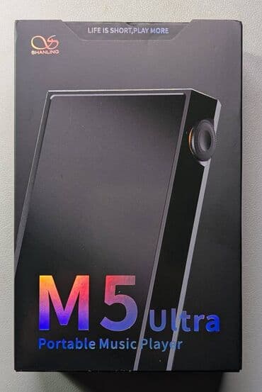 mp3 player: Shanling M5 Ultra Hi-Res Audio Player Əla vəziyyətdə. Demək olar ki — 1