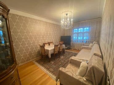 xacmazda satilan evler: Bakı, 4 otaqlı, Köhnə tikili, m. İnşaatçılar, 100 kv. m — 1