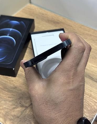 ayfon 10: IPhone 12 Pro, 128 GB, Göy, Zəmanət, Simsiz şarj, Face ID — 3