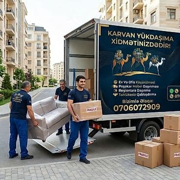 Tikinti və təmir: Karvan Yükdaşıma Xidməti - Ev və ofis köçürülməsi - Peşəkar mebel — 1