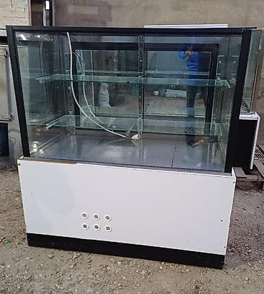 Şirniyat üçün Vitrin soyuducu 120×60×135 ölçüdə 750 manat ünvan Bakı — 1