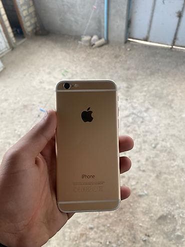 ayfon 6 plus ikinci el: IPhone 6, 16 GB, Qızılı, Barmaq izi — 1