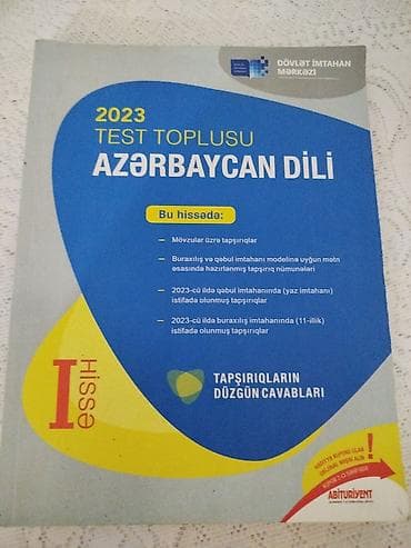 dim 2023 az dili pdf: Məhsul: “Azərbaycan dili – 2023 Test Toplusu”, I hissə — 1