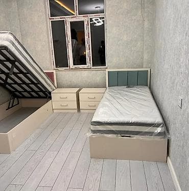 parket pol: Oğlan və qız üçün, Yeni, Çarpayı, Bazalı, Matras ilə, Siyirməli — 1